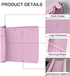 Utensil Box, Tableware Silicone Portable Box Silverware mat, Suitable - Image 3