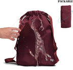 ZOORON Waterproof Drawstring Gym Backpack Bag - Image 5