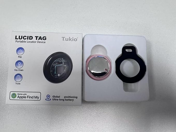 2025 New Air Tracker Tags-1 Pack, Replaceable Battery, Key Finder and Item - Image 10