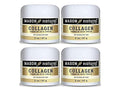 MASON NATURAL Collagen Premium Skin Cream - Anti Aging Face and Body Moisturizer, Intense Skin Hydration and Firmness, Pear Scent, Paraben Free, 2 OZ (4-Pack)