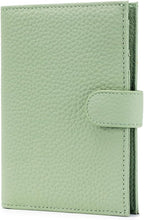 RFID Leather Passport Holder for Travel Women – Slim Passport Wallet by Genuineleatherwallet