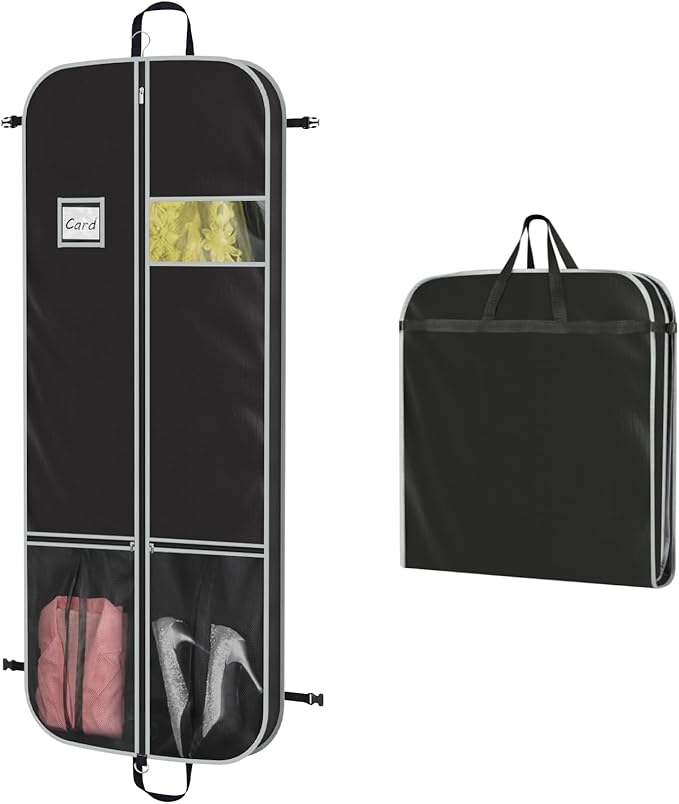 Zilink Upgrade 60" Garment Bag for Long Coat, Gown and Choir Robe by Zilink