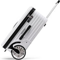 Extra Large Wheels 80L Luggage Hard Shell Suitcase Top Opening Hardside Travel by Unknown