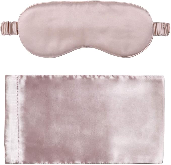 Silk Sleep Mask Light Blocking Luxury 100% Mulberry 19mm Silk Eye Mask Eye - Image 9