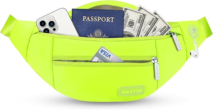 MAXTOP Large Crossbody Fanny Pack by MAXTOP
