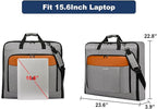 Garment Bag Travel Suit Bag for Men Large 40-Inch Carry on Garment Bag Up to 3 - Image 4