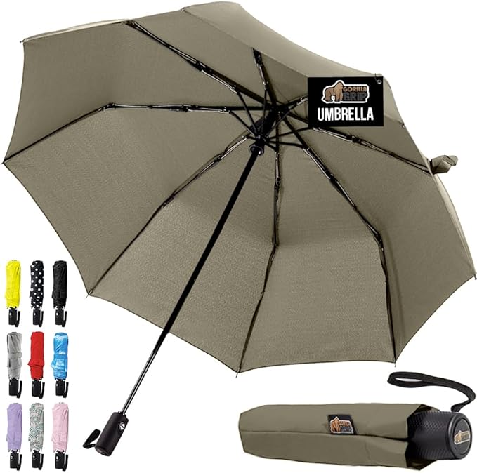 GORILLA GRIP Strong Stick Umbrella by GorillaGrip