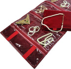 Travel Jewelry Roll Bag Portable Organizer Pouch - Image 4