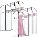 Syeeiex 60'' Garment Bags for Hanging Clothes, Dress Garment Bags for Gowns by syeeiex