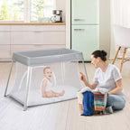 BABY JOY 2 in 1 Travel Crib - Image 2