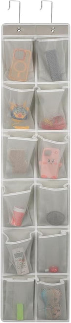 Over the Door 12 Pocket Hanging Shoe Organizer by GOMAJI