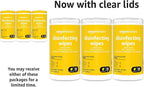 Amazon Basics Disinfecting Wipes, Lemon Scent, - Image 5