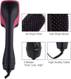 2 in 1 Hair Dryer & Styler, One Step Hair Dryer Brush Straightener, Negative Ion Electric Hot Air Blow Dryer Comb