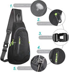 TITECOUGO Small Sling Bag, Lightweight Crossbody Backpack - Image 5