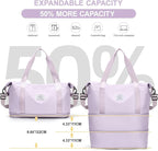 Travel Duffel Bag, Sports Tote Gym Bag, Shoulder Weekender Overnight Bag - Image 3