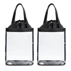 Clear Makeup Bags, TSA Approved Toiletry Bag by onemoky