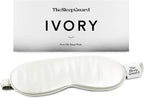 Pure Silk Sleep Mask Light Blocking Travel Essentials. Eye Masks by TheSleepGuard