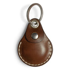 Horween Leather Keychain Holder for AirTag (Havanna Brown)