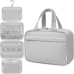 Toiletry Bag For women, Portable Hanging Organizer, 4 Leakproof Compartment for by PREZON