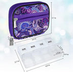 Serfeymi Weekly Travel Pill Organizer Case - Image 2
