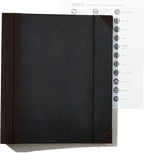 Savor | 2025 Edition The Folio™ Document Organizer | Custom Dyed Cloth-Bound - Image 3