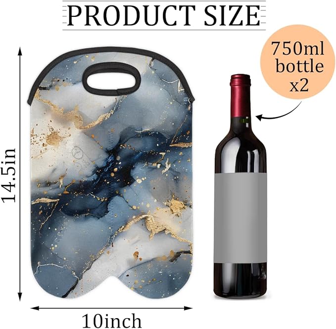 Wine Carrier Tote Personalized Bag - Image 2