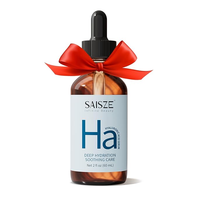 Hyaluronic Acid Serum, Hydrating and Moisturizing for Dry Skin, Anti Aging Skin Care Facial Serums, Valentines Day Gifts for Her, Teen Girl Gifts Trendy Stuff, 60ml