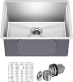 KRAUS Standard PRO 23-Inch 16 Gauge Undermount Single Bowl Stainless Steel by KRAUS