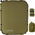 ATEPA Inflatable Stadium Seat Cushion, Self-Inflating Memory Foam Stadium Seats by ATEPA