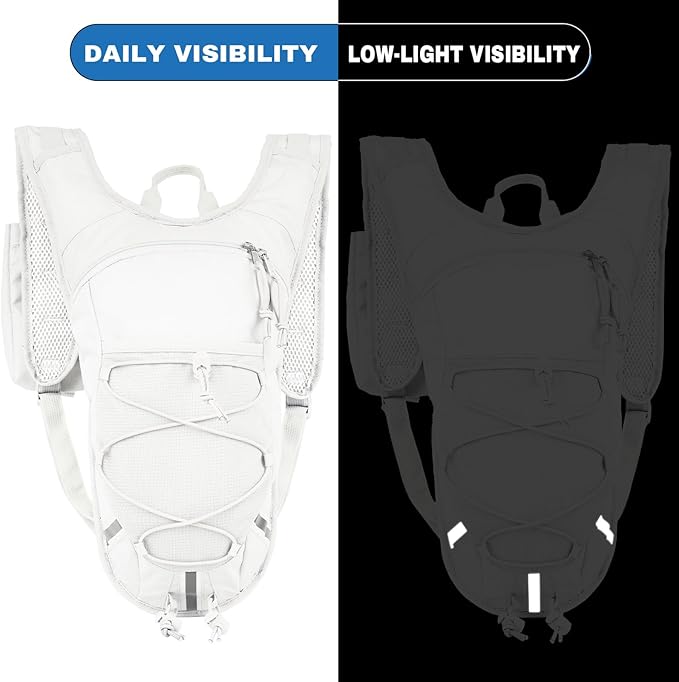 Lightweight Hydration Backpack 2L Water Bladder Pack - Image 5