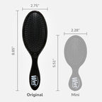 Wet Brush Original Detangling Hair Brush, Classic Black - Ultra-Soft IntelliFlex Bristles - Detangler Brush Glide Through Tangles With Ease For All- For Women, Men, Wet & Dry Hair