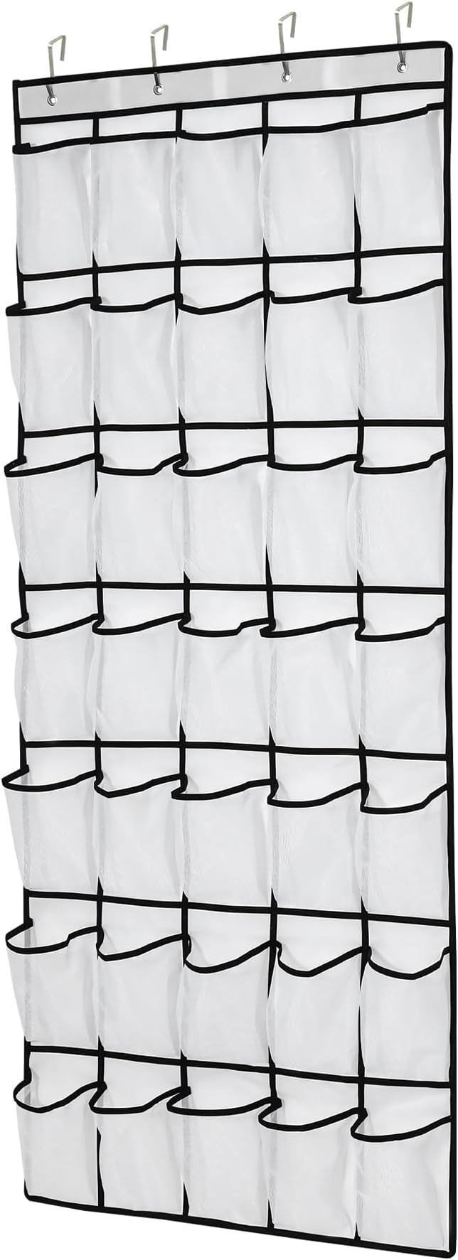 35Large Pockets Over The Door Shoe Organizer, Mesh Pockets Shoe Holder Rack by Unknown