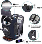 BANGE Anti Theft Backpack, Slim Laptop Backpacks Fit - Image 2