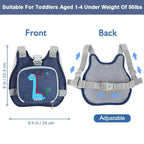 Toddler Harness Leash+ Anti Lost Wrist Link, Accmor Cute Dinosaur Kids Harness - Image 2