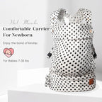 Baby Carrier for Newborn to Toddler, 7-35 lbs Weight Capacity, Ergonomic - Image 2