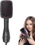 Hair Dryer Brush Blow Dryer Brush in One, 3 in 1 One Step Hair Dryer and Styler, Negative Ion Hair Straightener Hot Air Styling Tool for Straightening Drying Smoothing