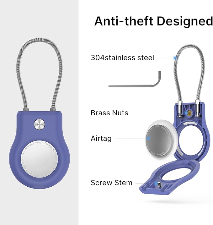 Air tag Holder, Air Tags Keychain - Image 4