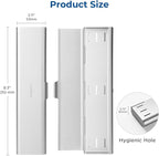 2 Pack Wider Aluminum Toothbrush Travel Case, Portable Travel Toothbrush Holder - Image 5