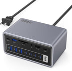 20-in-1 300W Charging Station, USB Docking Station Triple Display USB C Hub by Kioson