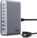 USB C Charger 415W USB C Charger Block, 8-Ports GaN IV Fast Charging Station Hub by Kioson