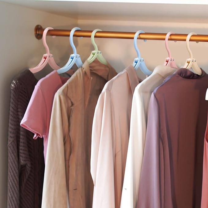Maitys Folding Travel Hangers, 12 Pieces, Lightweight - Image 6
