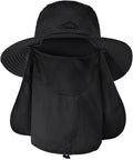 Sun Hats for Men Women Fishing Hat UPF 50+ Breathable Wide Brim Summer UV by Rosoz