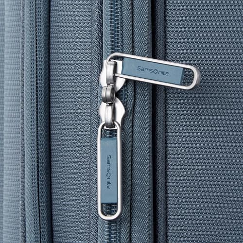 UpLIFT Lightweight Large Checked Softside 3 (3-Piece Set (CO/MD/LG) / Emerald Green)