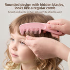 Hair Razor Comb, Hair Thining Trimmer, Homeuse Cutting and Styling Comb (White)