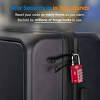 Forge Travel Lock, TSA Approved Luggage Locks - Image 6