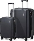 Hanke Hard Shell Luggage Sets 2 Pieces, Carry On and Checked Luggage Sets by Hanke