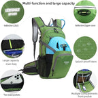 Hiking Daypack Waterproof Biking Backpack 15L Lightweight Durable Backpack - Image 5