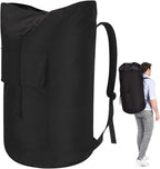 Backpack Laundry Bag, 115L Heavy Duty Extra Large College Laundry Backpack by Azhido