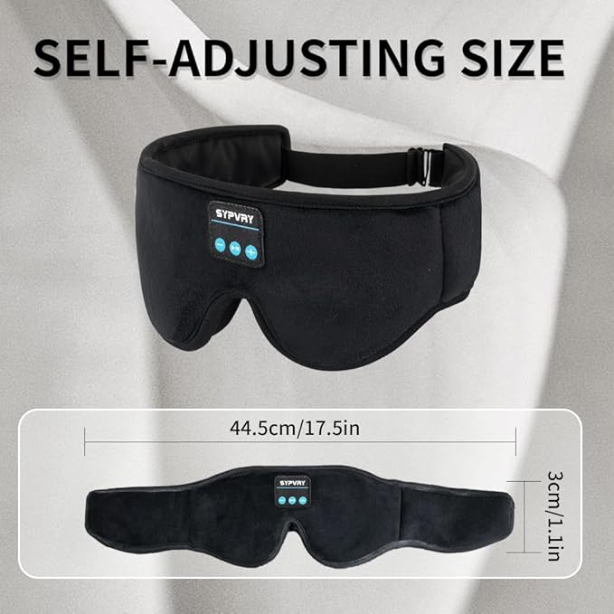 Bluetooth Sleep Mask Wireless Headphones 3D Bluetooth Eye Mask - Image 7
