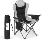 Camping Chairs for Adults, Camp Chair, Folding Chairs for Outside, Support 380 by Seazulbeachumbrella